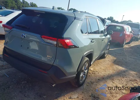 2022 Toyota Rav4 Hybrid Xle z USA, uszkodzony, nr VIN JTMRWRFV0ND154432